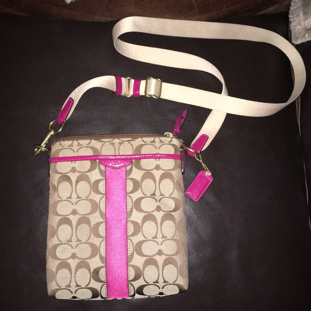 Coach Pink Crossbody